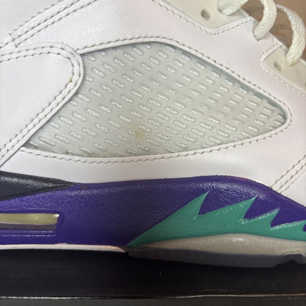 2013‎ Nike Air Jordan 5 Retro Grape 138027-108 Men's Size 12 - Picture 5 of 16